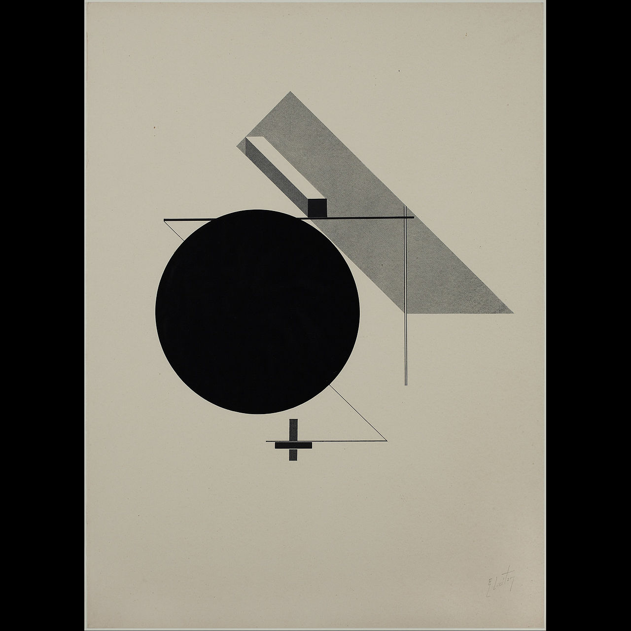 El Lissitzky, Kestnermappe Proun , 1923, Berardo Collection Museum, Lisbon.