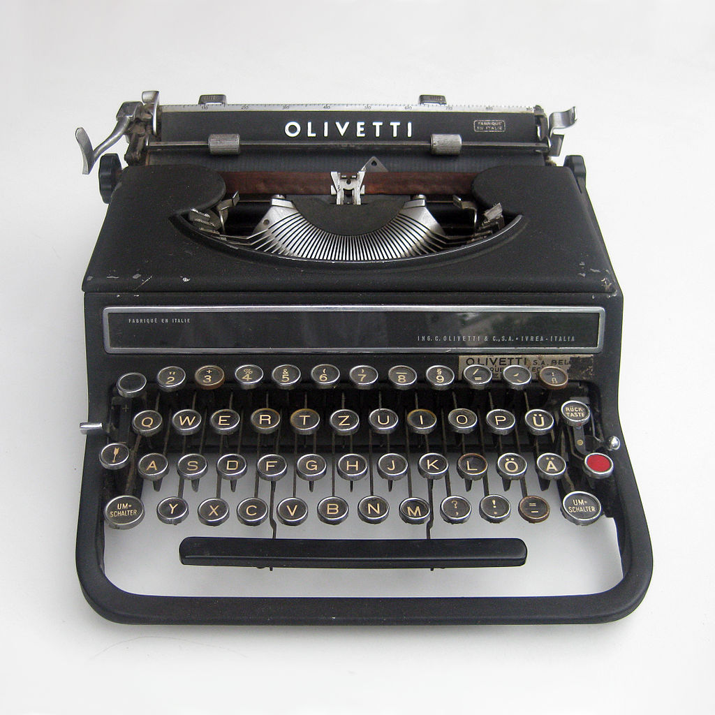 Alexander Schawinsky, Typewriter Olivetti Studio 42 , 1936.