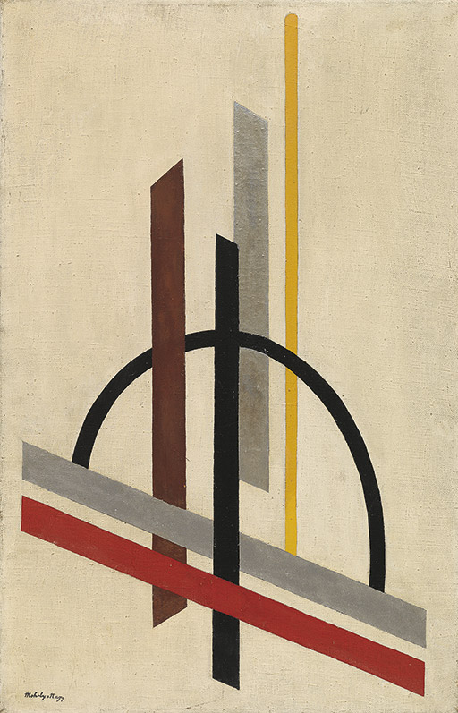 László Moholy-Nagy, Architecture (Eccentric Construction) , c.1921, Guggenheim Museum, New York.