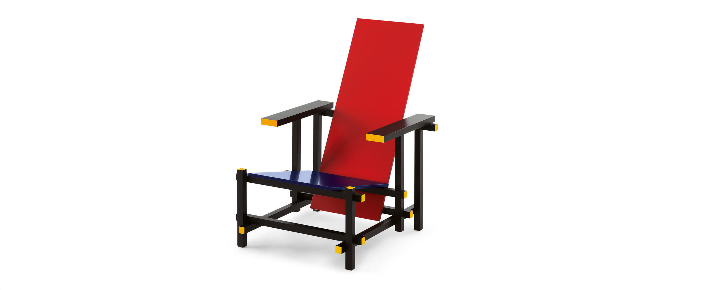 Gerrit Rietveld, Red and Blue Chair , 1917.