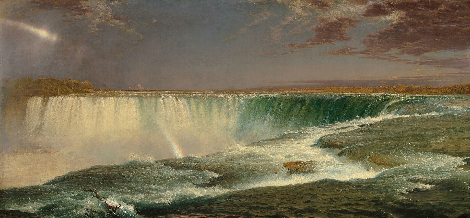 Frederic Church, Niagara Falls , 1857, National Gallery of Art, Washington, DC.
