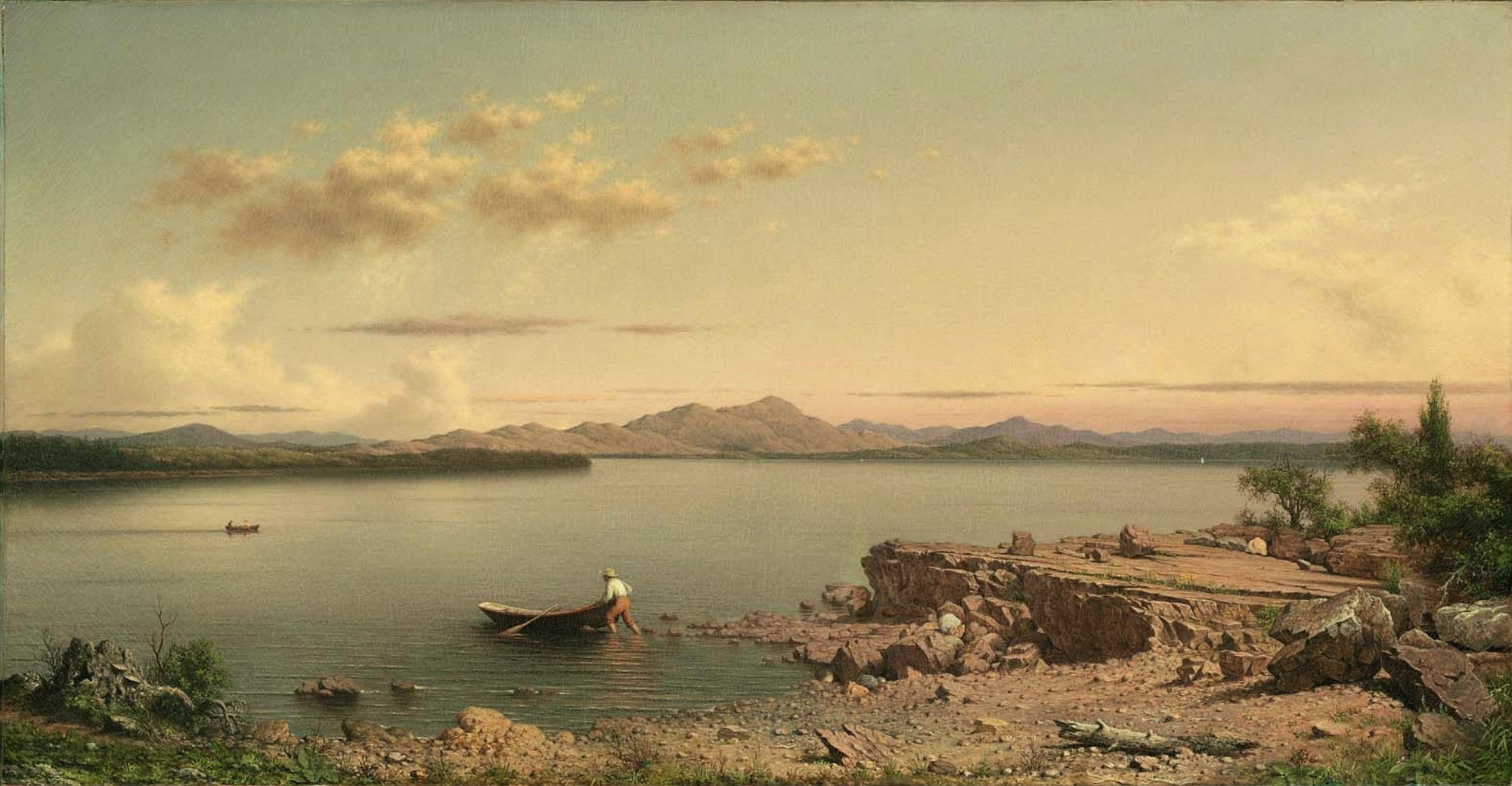 Martin Johnson Heade, Lake George , 1862, Museum of Fine Arts, Boston.
