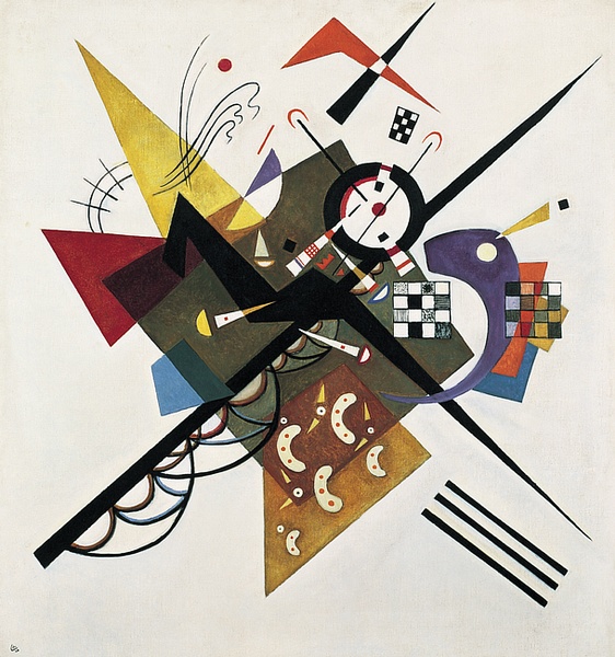 Wassily Kandinsky, On White II , 1923, Centre Georges Pompidou, Paris.