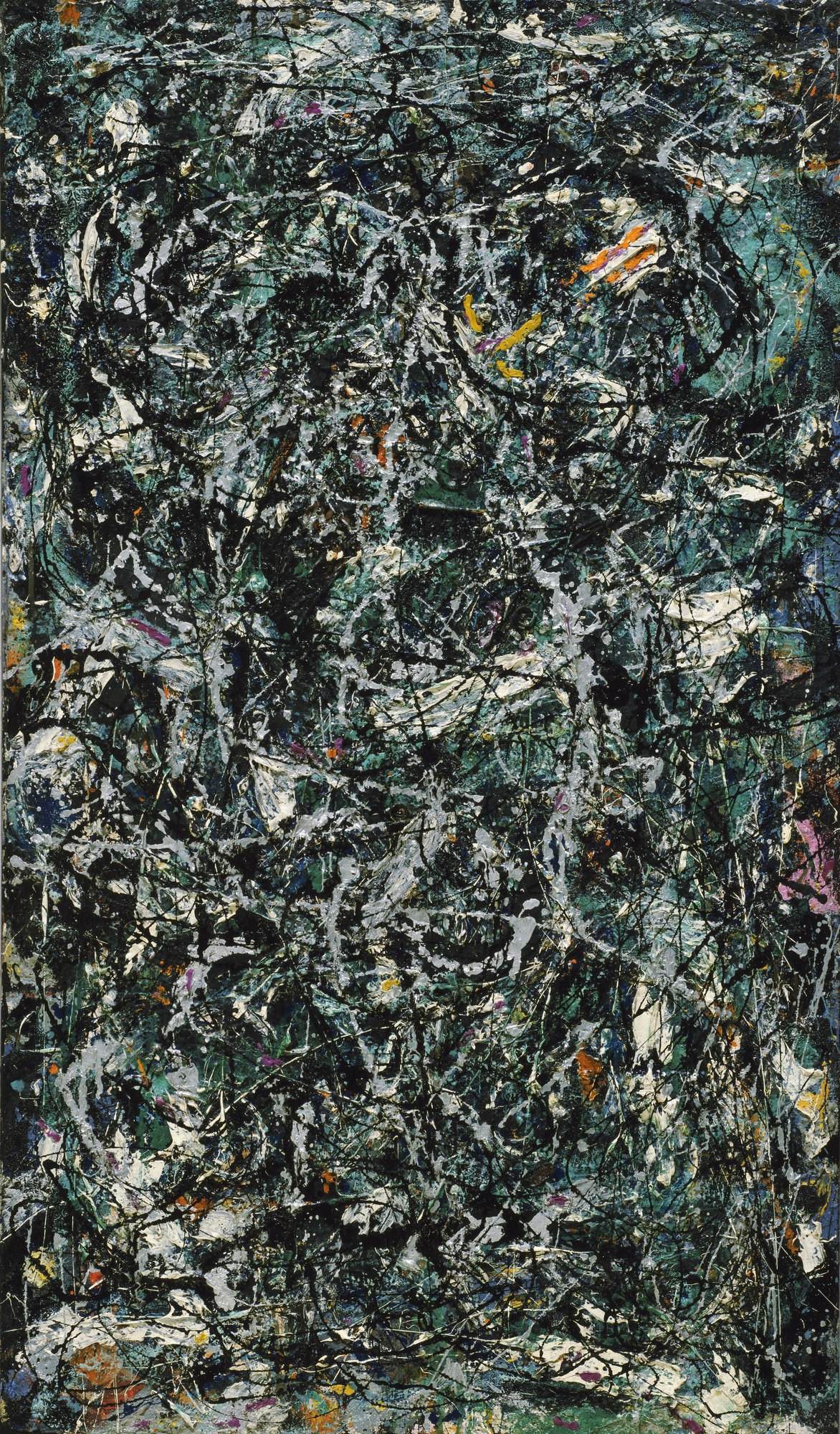 Jackson Pollock, Full Fathom Five , 1947, Museum of Modern Art, New York.