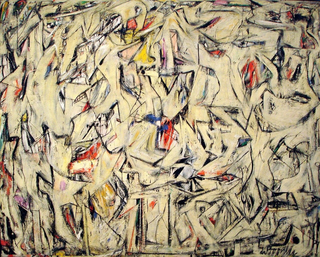 Willem de Kooning, Excavation , 1950, Art Institute of Chicago.