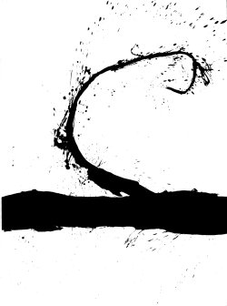 Robert Motherwell, Untitled , 1963, Honolulu Museum of Art.