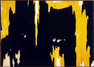 Clyfford Still, 1957-D No. 1 , 1957, Albright-Knox Art Gallery, Buffalo.