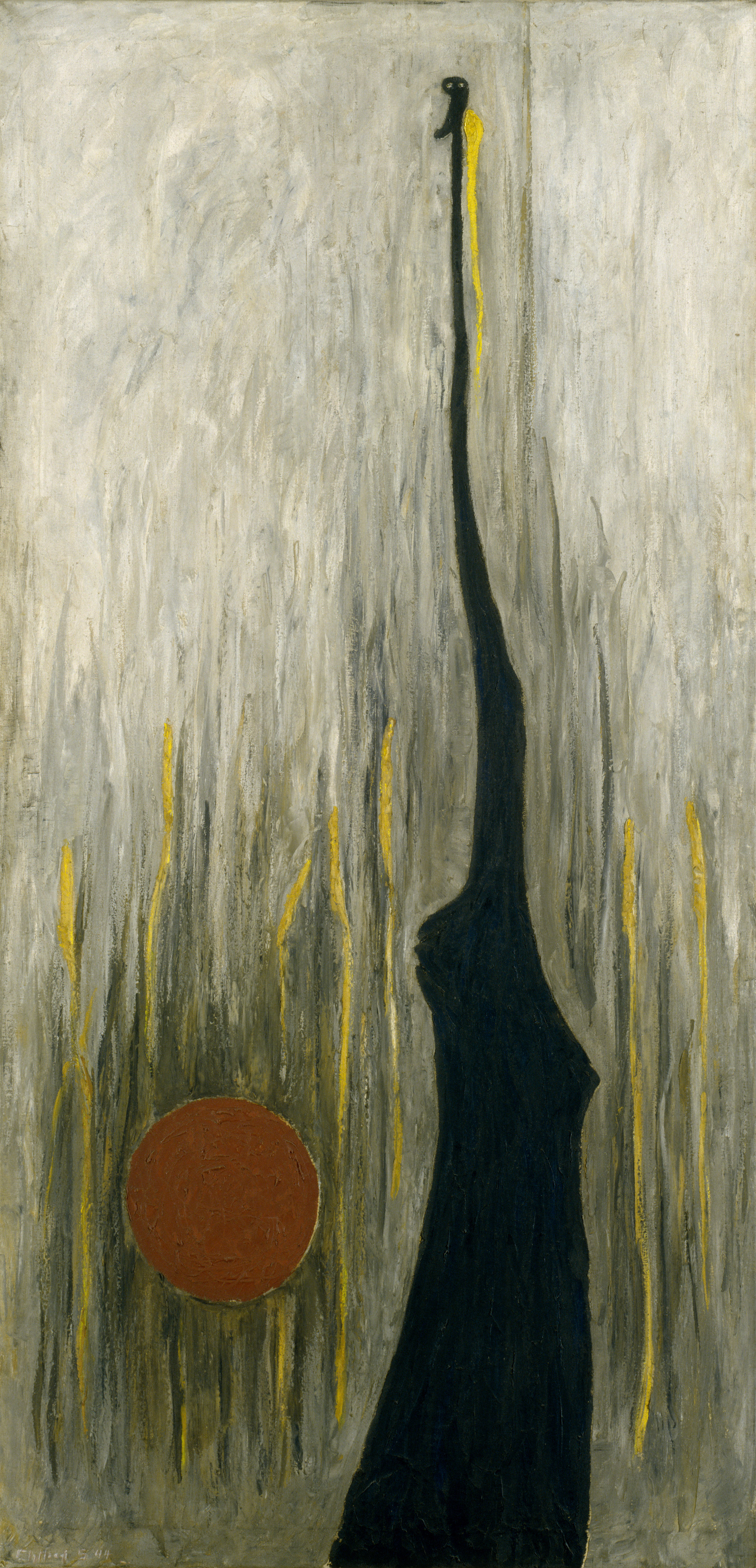 Clyfford Still, Jamais , 1944, Peggy Guggenhein Museum, Venice. 