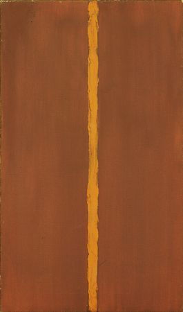 Barnett Newman, Onement 1, 1948, Museum of Modern Art, New York. 