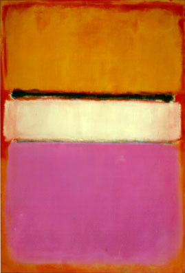 Mark Rothko, White Center , 1950, Private Collection.
