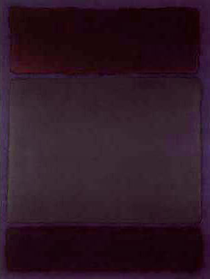 Mark Rothko, Untitled, 1968, Private Collection.