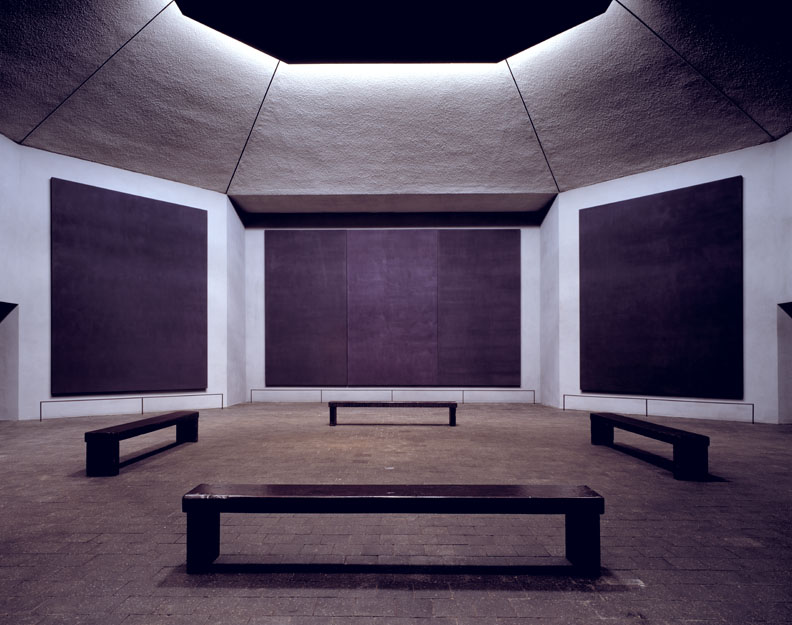 Mark Rothko, Rothko Chapel , 1971, Houston. 