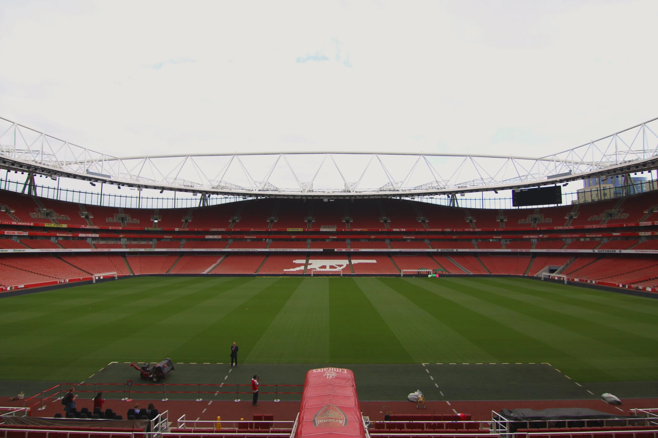September 9th, 2015 - A photo I captured during my tour of Emirates Stadium.
