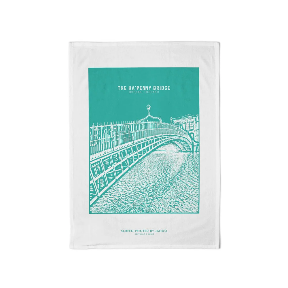 Dublin Landmark Tea Towels 3 Pack JANDO