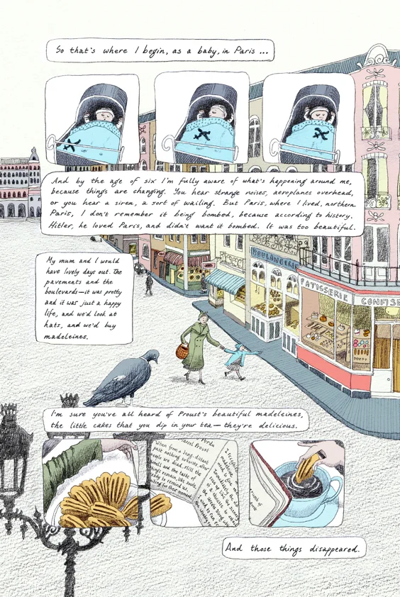 Suzanne's Story , 2014. University of York Personalising History project. Shortlisted for the World Illustration Awards 2015.