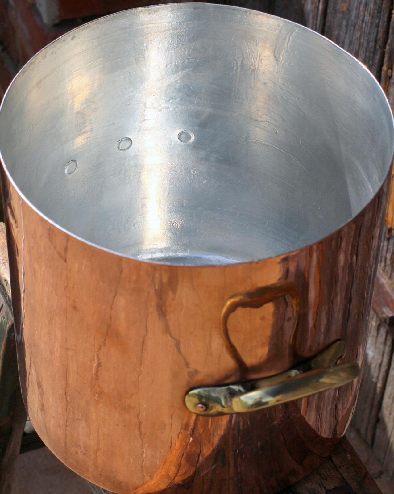 Big, Beautiful Copper Stock Pots