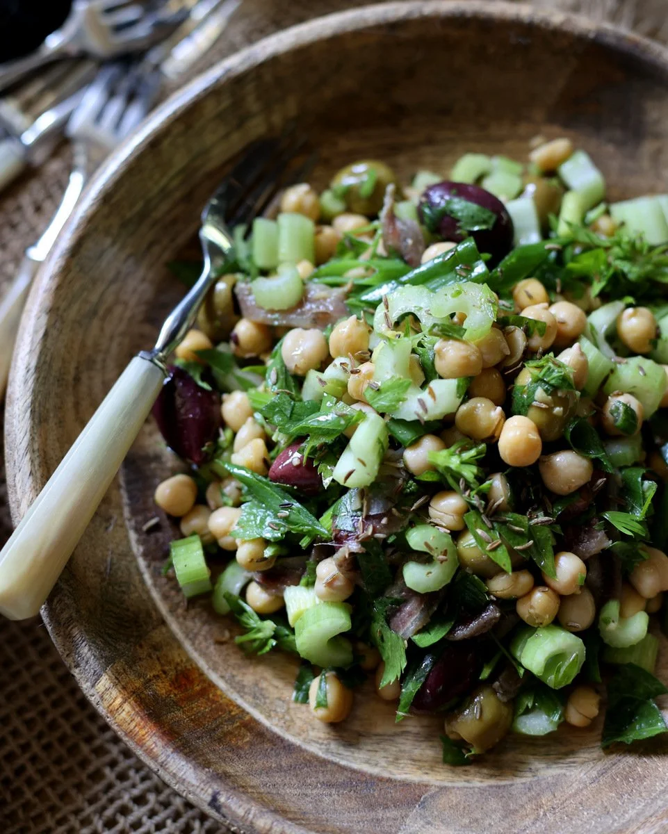 Provençal Chickpea Salad