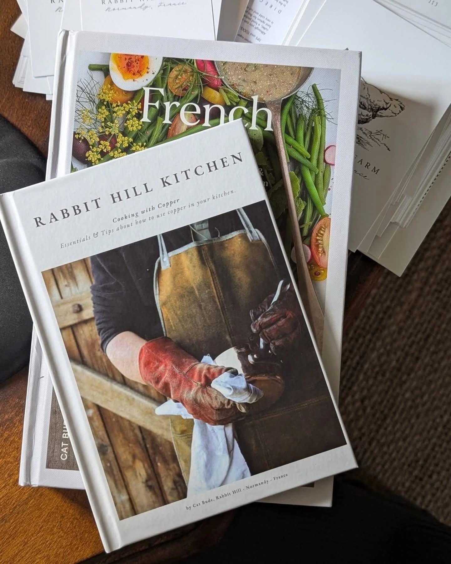 A new mini-publication from Rabbit Hill Kitchen! This is my little book about 'Cooking with Copper' which is the theme of my next online workshop starting next week! I just unboxed the first copy to take a look and I was too excited not to share it r