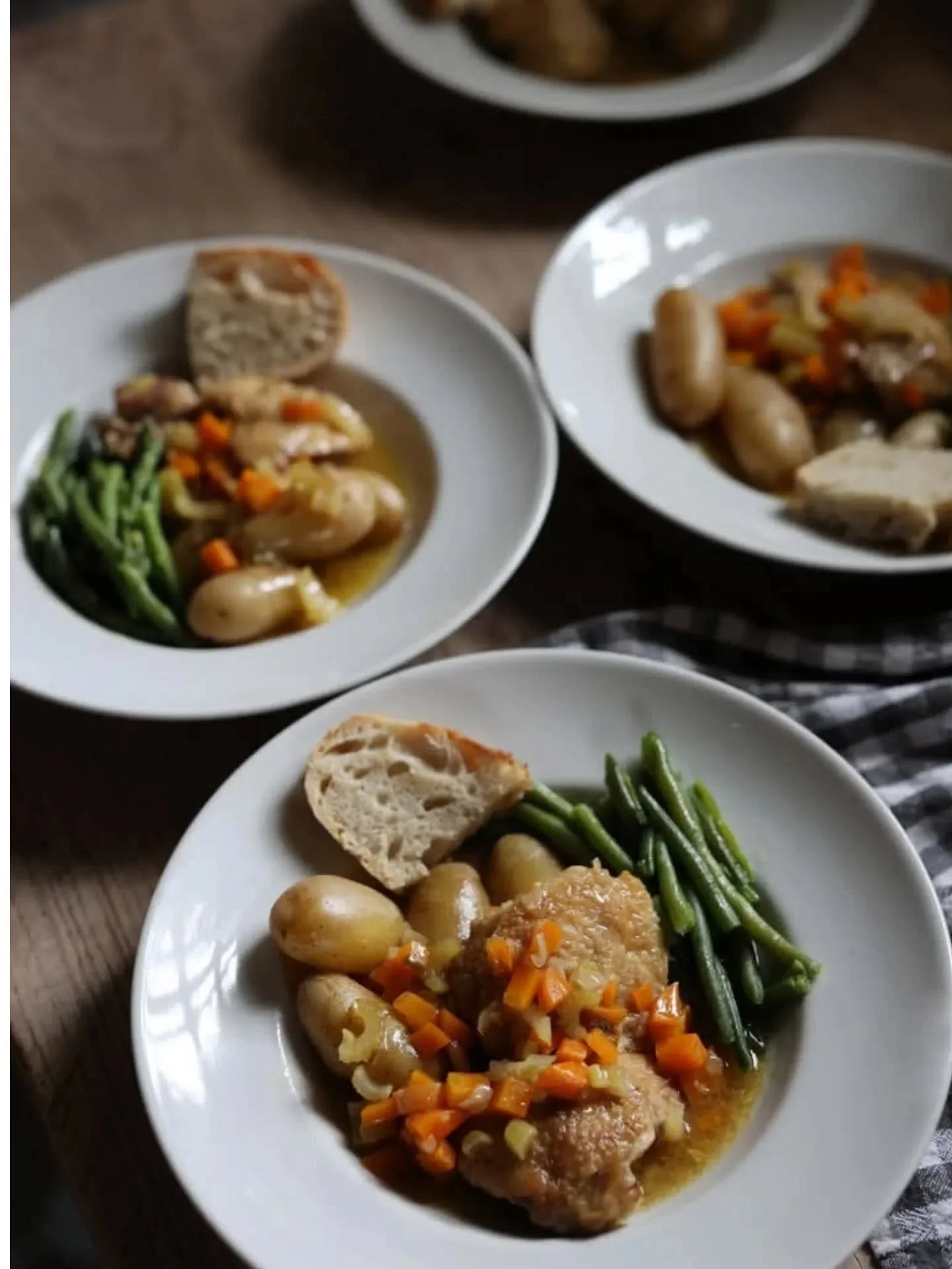 Winter has arrived in Normandy and in the kitchen. 

Regretting a tiny bit that I left the Dahlias in the ground until now. But by Thursday we might be able to dig them up and store them as it looks like this winter might be a rough one to leave them