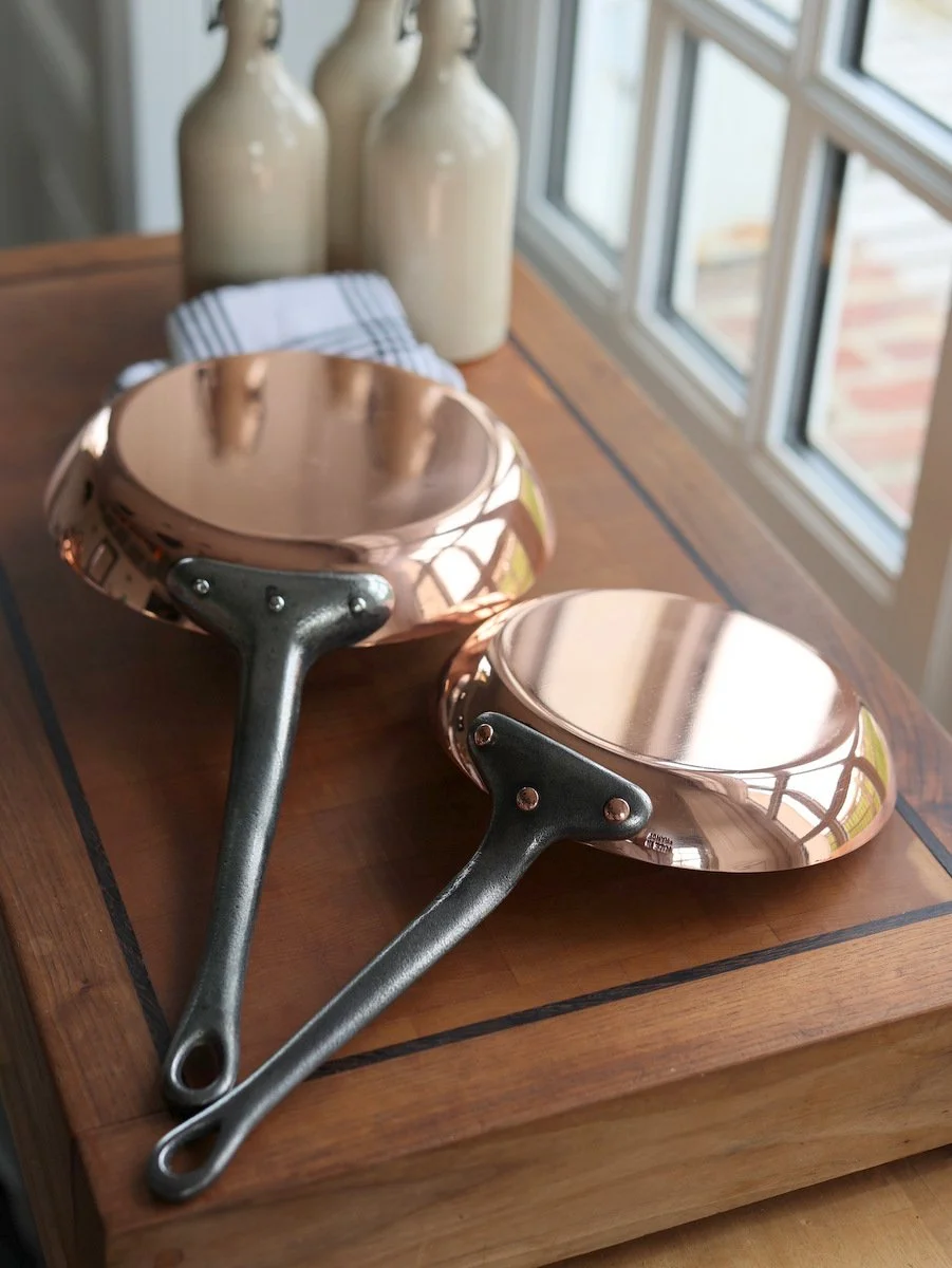 French Copper Sauté Pans