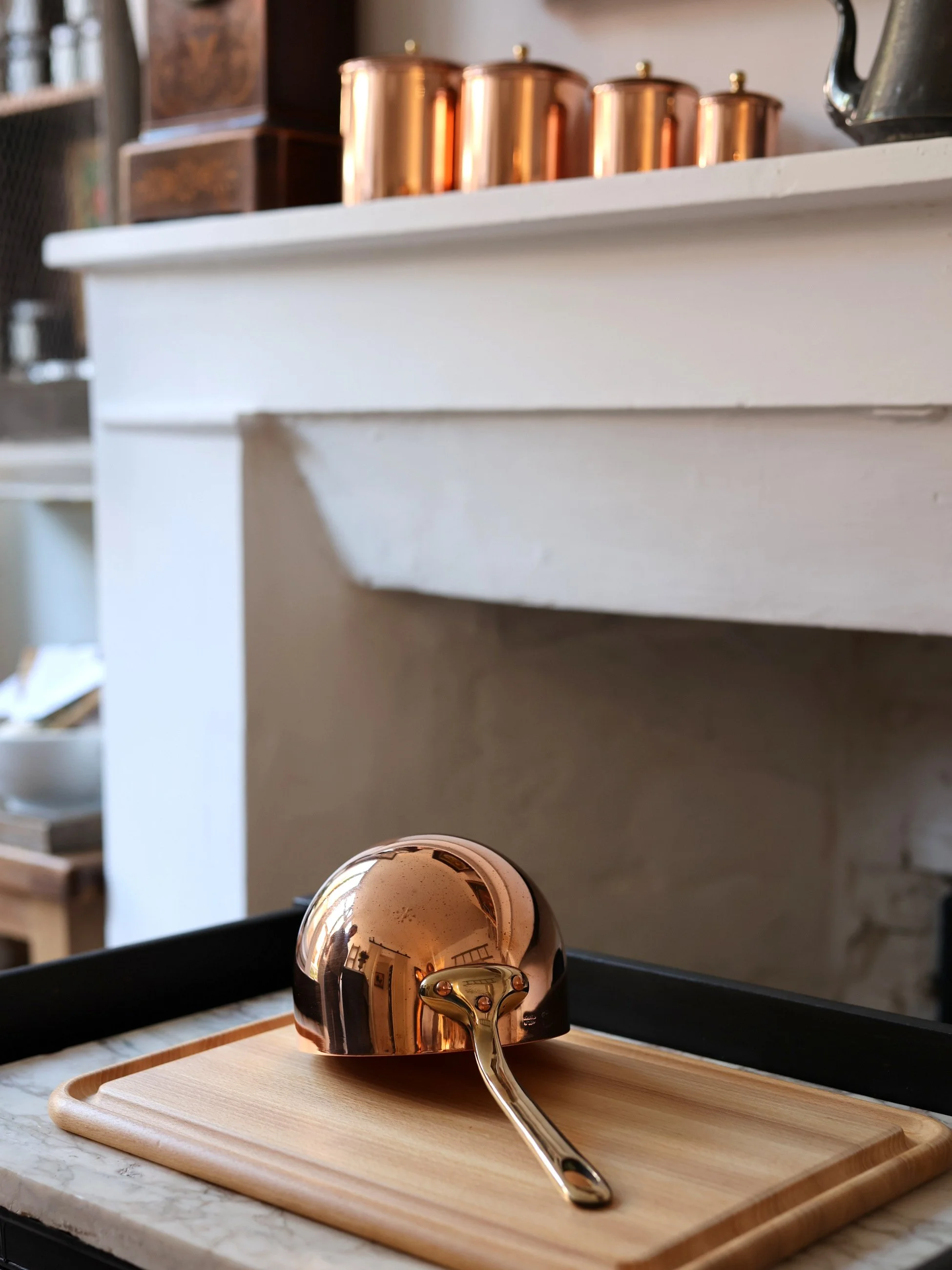 Solid Copper Sabayon Pan by Mauviel