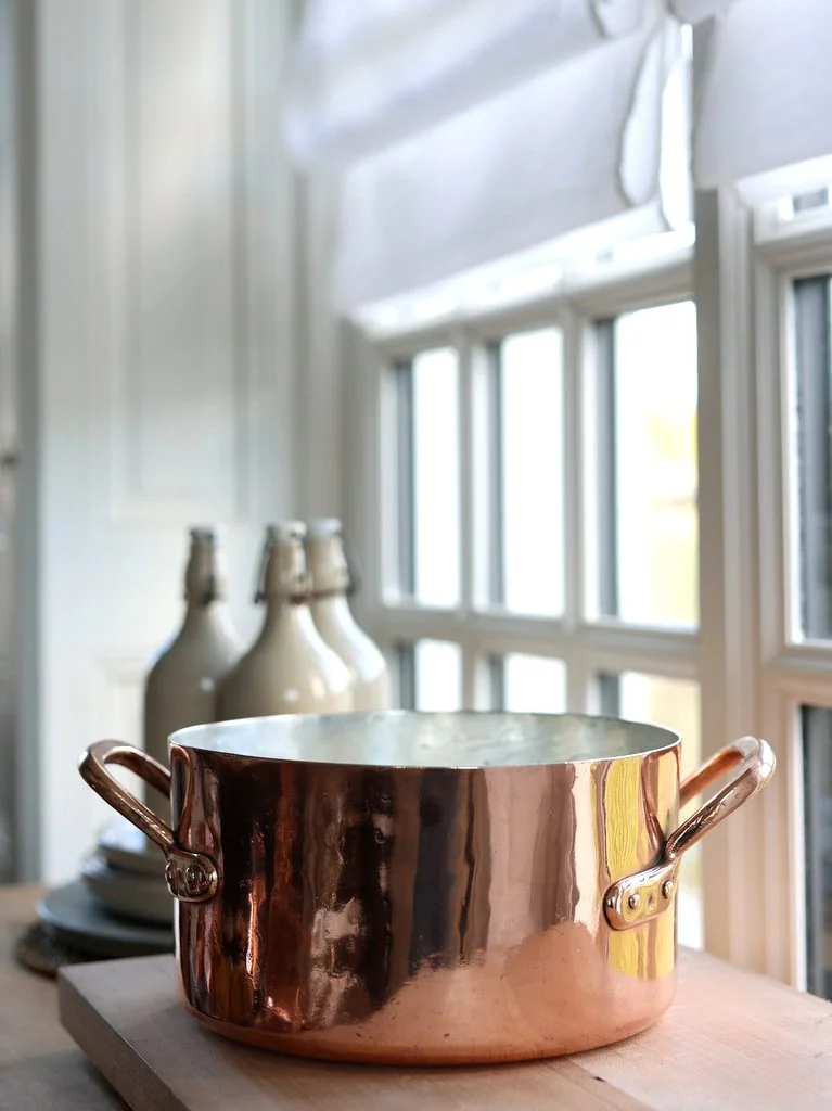 Antique French Copper Faitout — c. 1800–1850