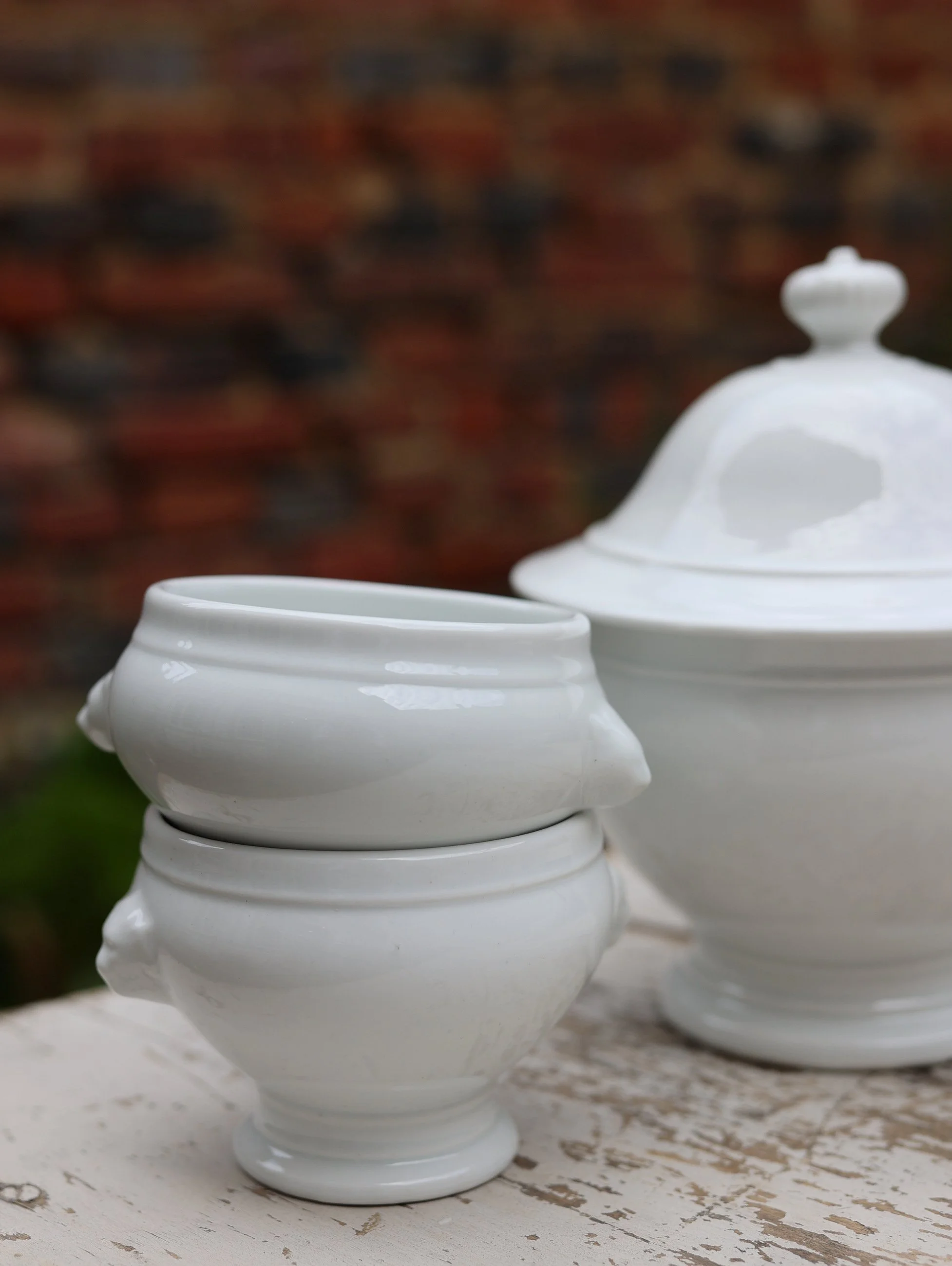 Lions Head Tureen Set