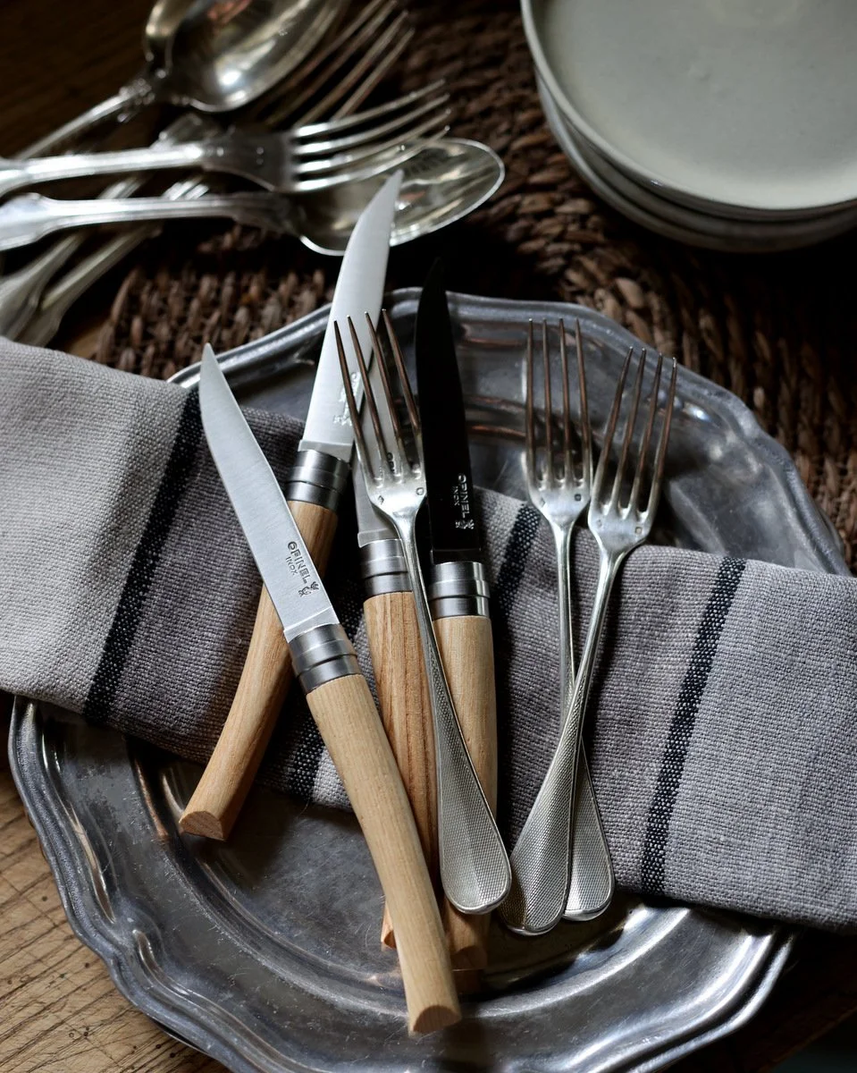 Le Chic Table Knives - Set of Four Knives By Opinel