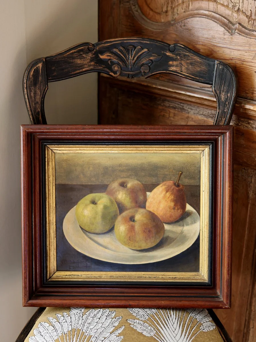 French Still Life – Apples and Pear