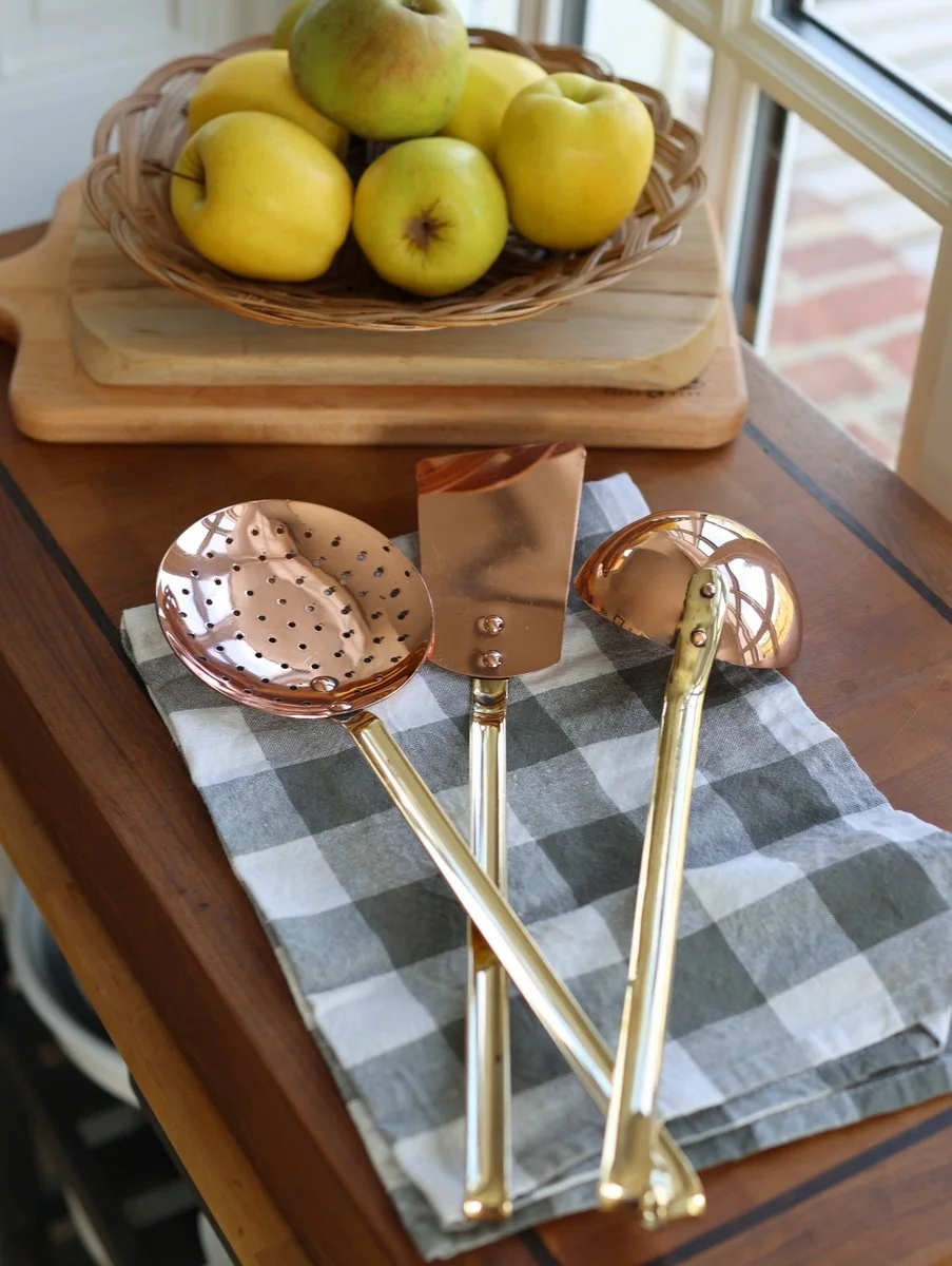 Vintage Copper Kitchen Utensils