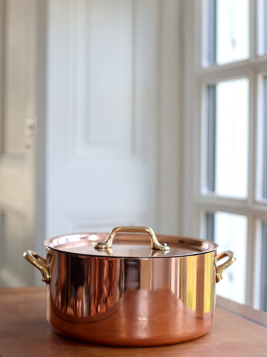 French Copper Fait Tout - Stew & Soup Pots