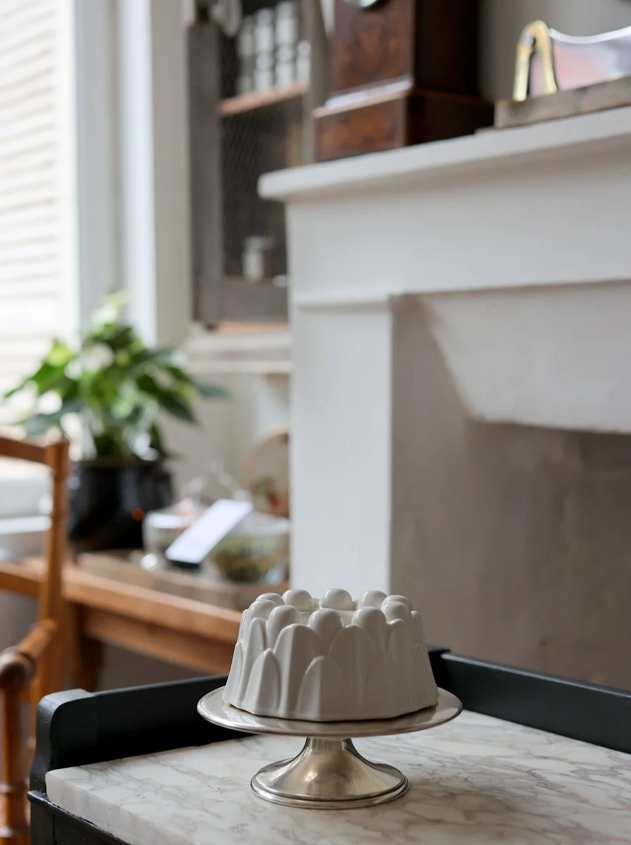 Antique Porcelain Jelly Mould