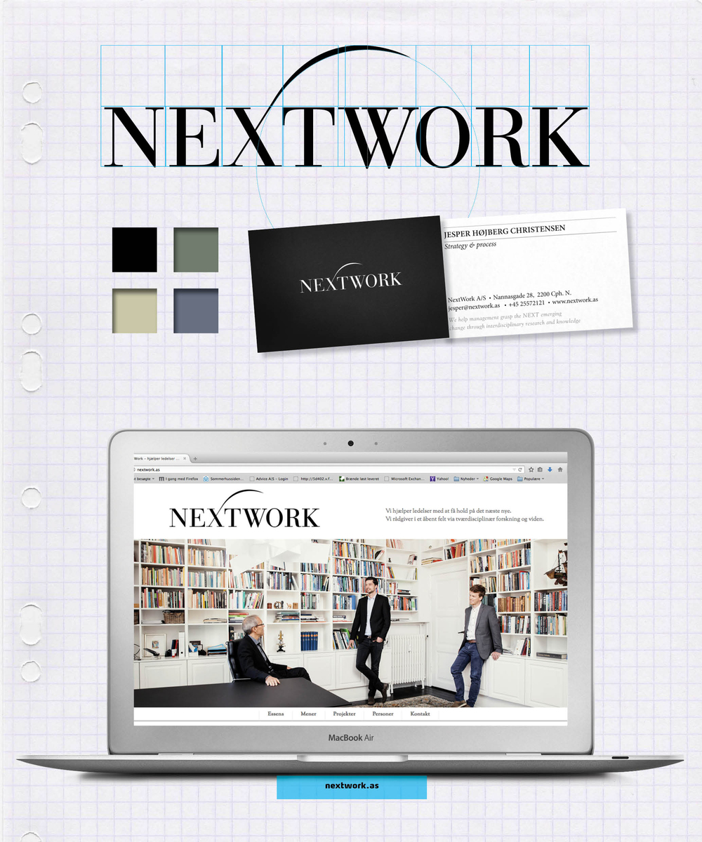 Identitetsdesign Nextwork
