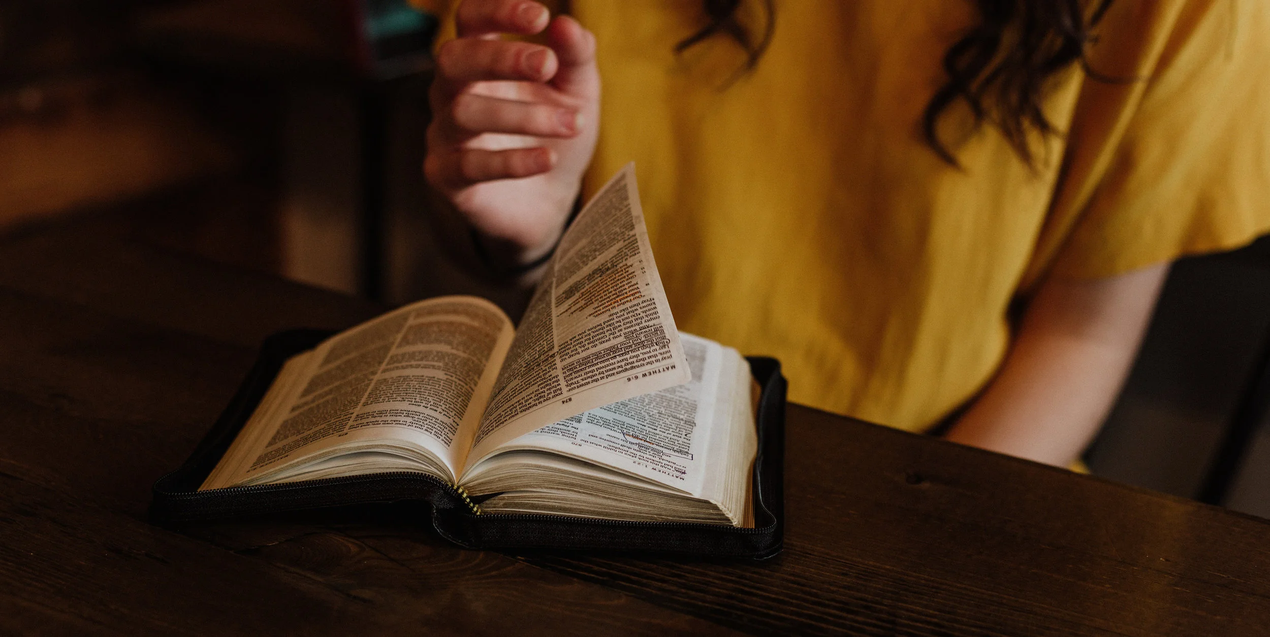 PASSOS DA ORAÇÃO A PARTIR DE UM TEXTO DA BÍBLIA