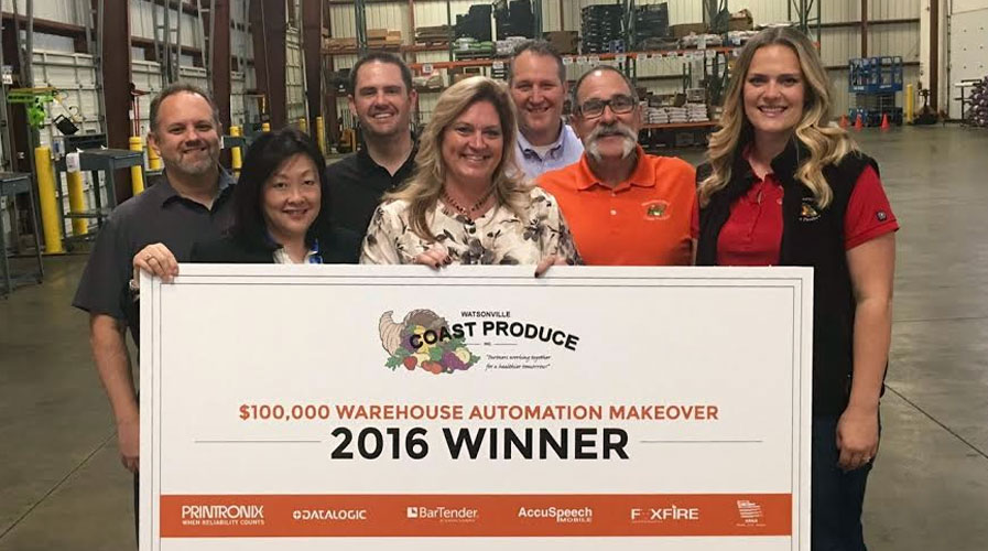 The sponsoring companies with Gary and Erica Manfre.