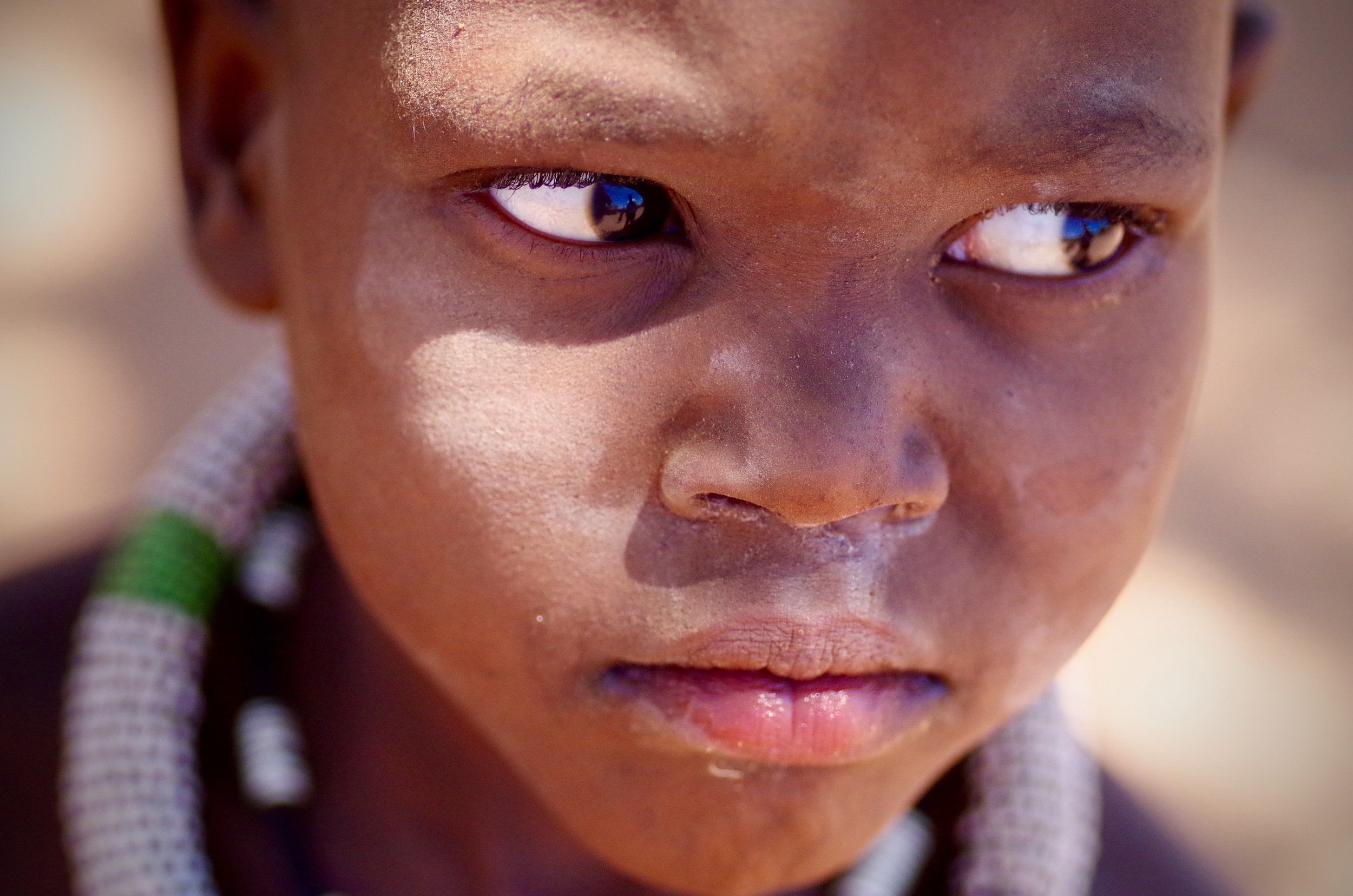 Tomaye Himba children learn to hunt and fend for themselves from an early age. Play is an important means of developing relationships with fellow villagers.