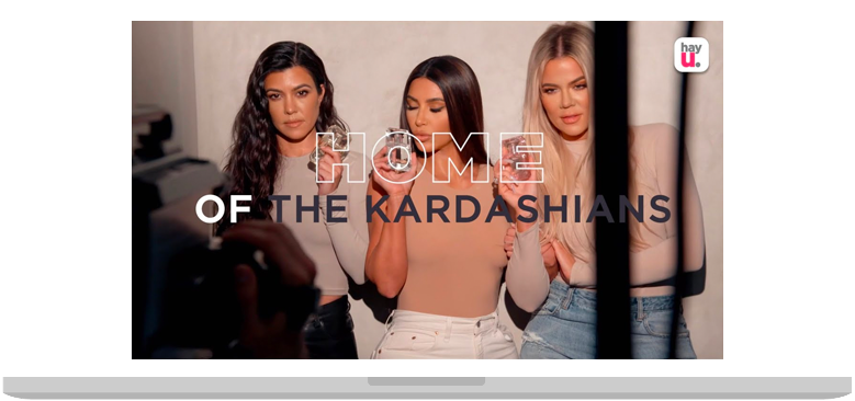 hayu Home of the Kardashians YouTube Campaign