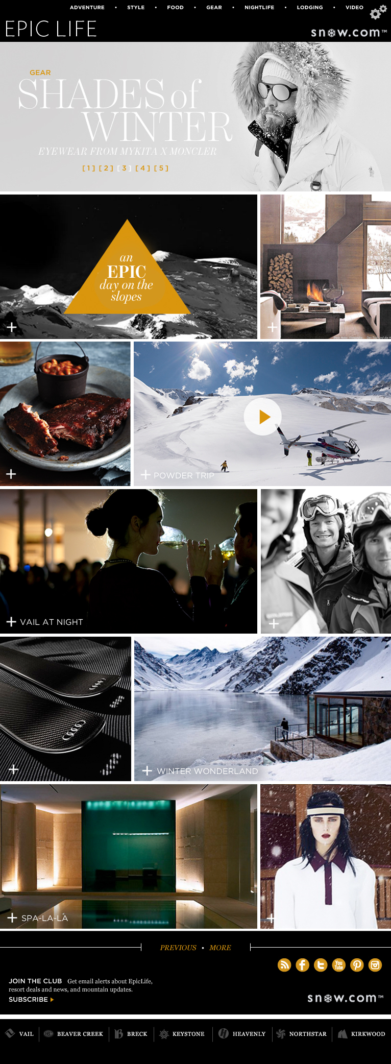 EPIC LIFE Digital Magazine — iPad version — Full view