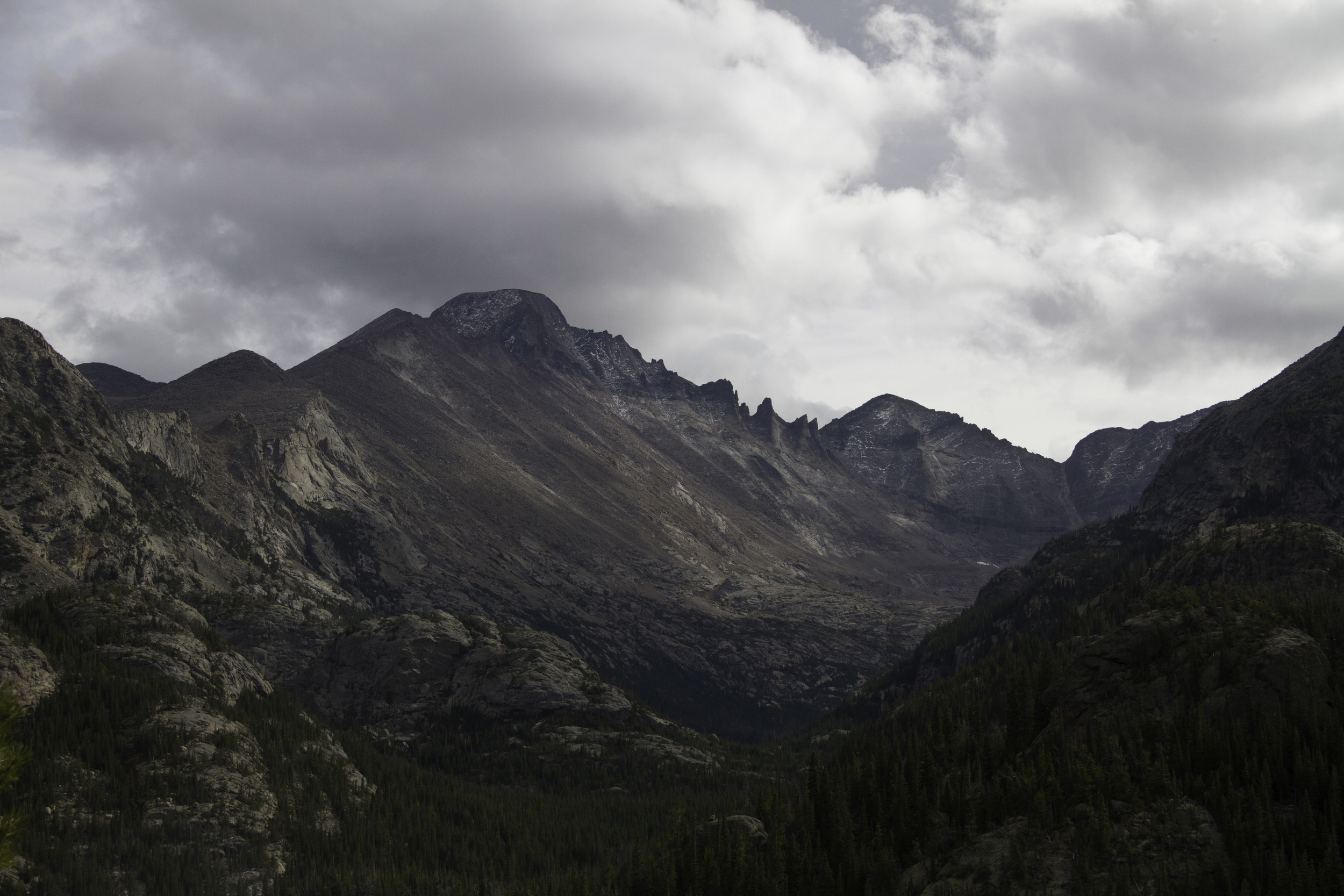 Longs Peak and Keyboard of the Winds, Rocky Mountain National Park, CO - 2015