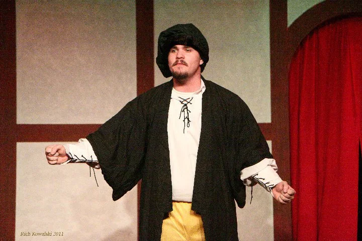 as Daniel Singer in "The Complete Works of William Shakespeare Abridged"