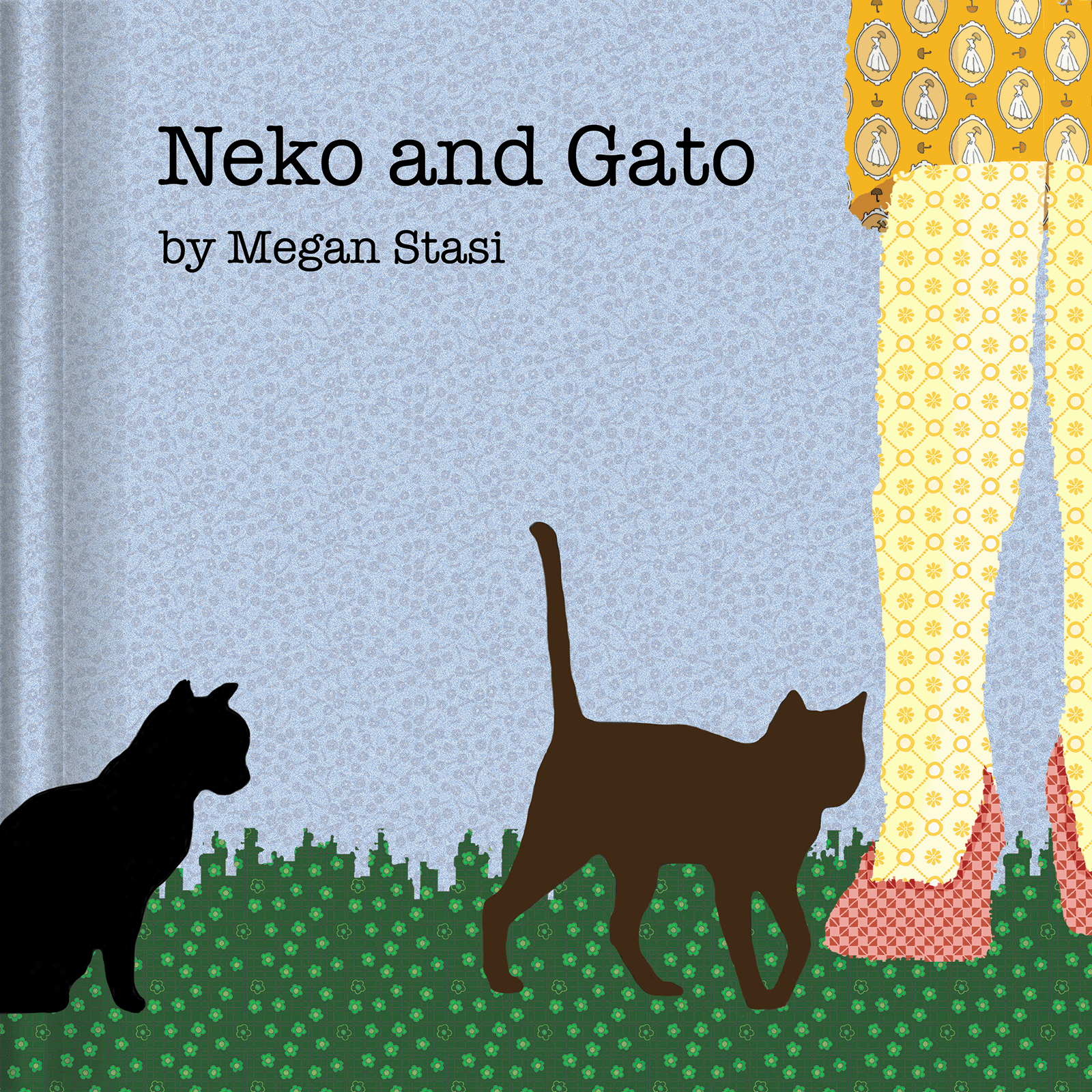 The complete pages for the children's picture book  Neko and Gato  by Megan Stasi.