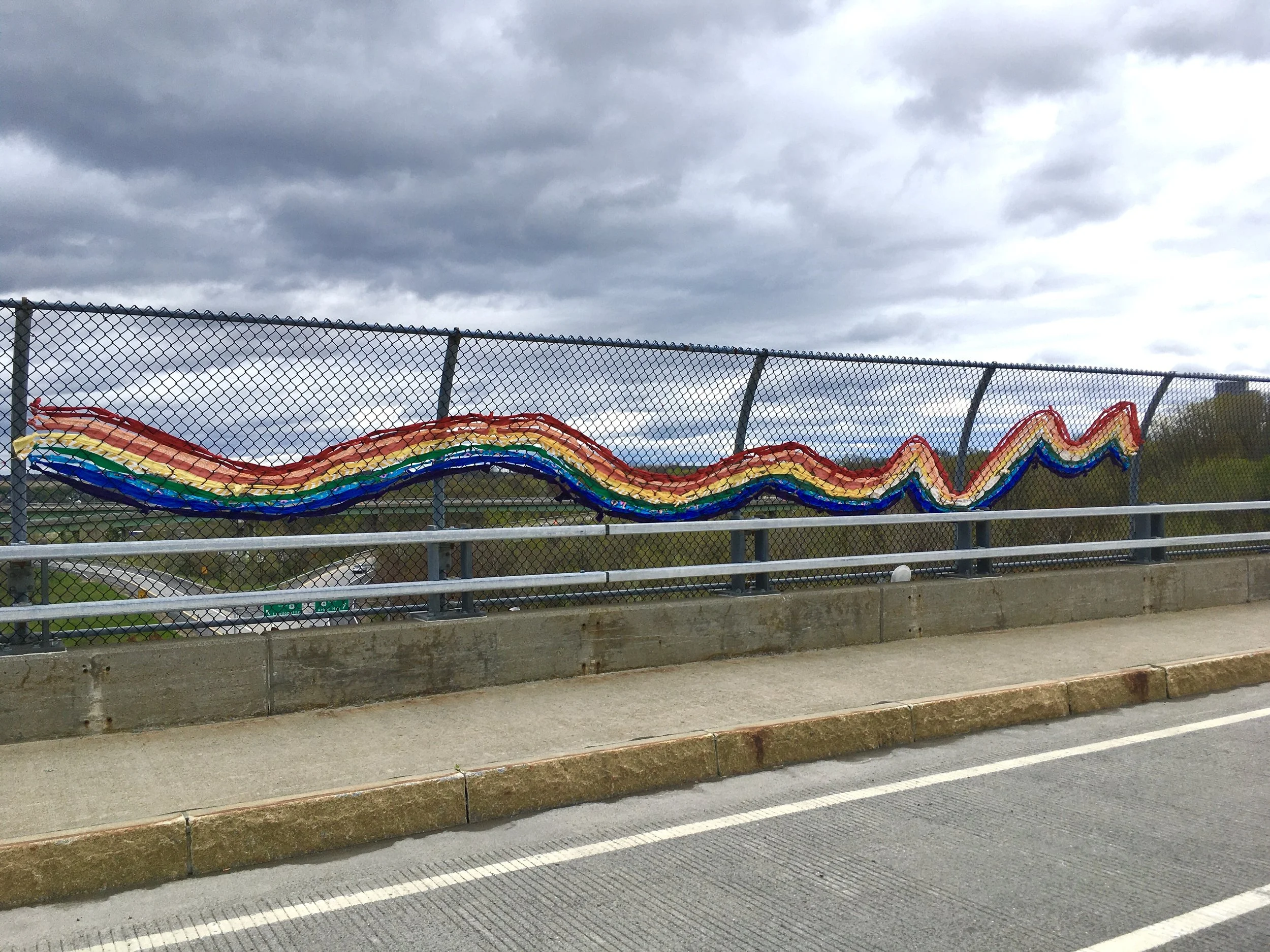  Northern Boulevard I-90 overpass May 4, 2020 