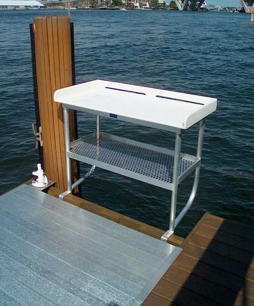 fish cleaning table accessories and 316 stainless steel mounting hardware Boat Bait Cutting Board, Fish
