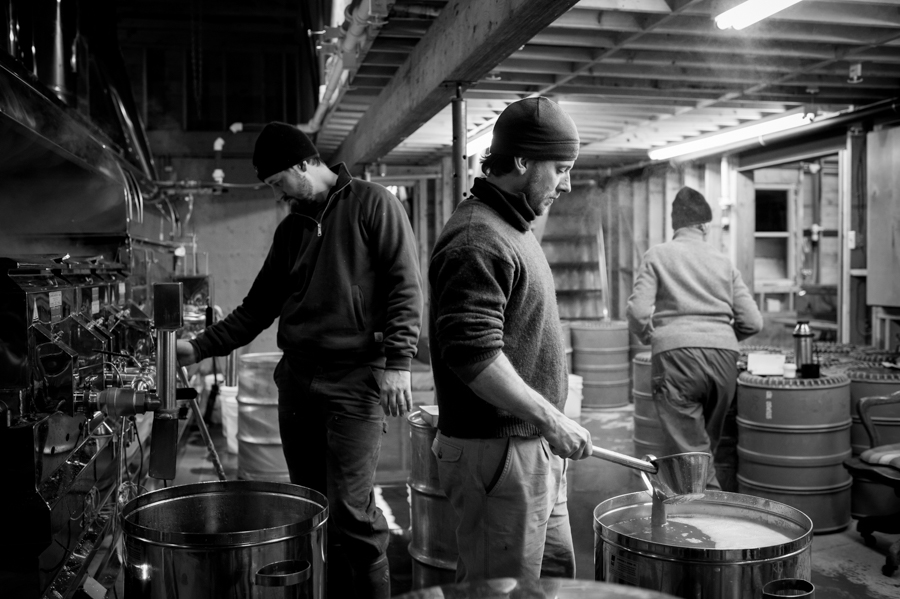 Cosman brothers making organic maple syrup