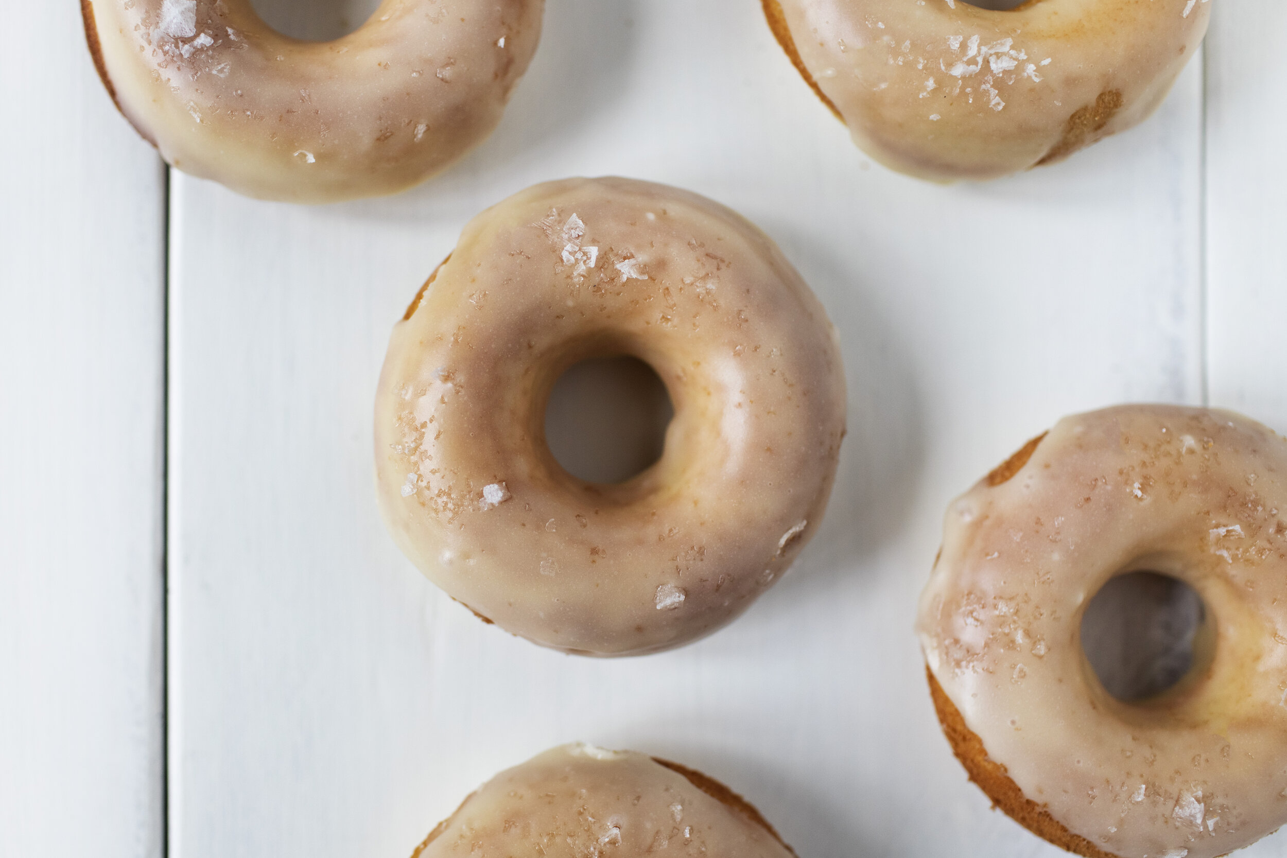 Baked Donuts with Cosman &amp; Webb Maple Syrup