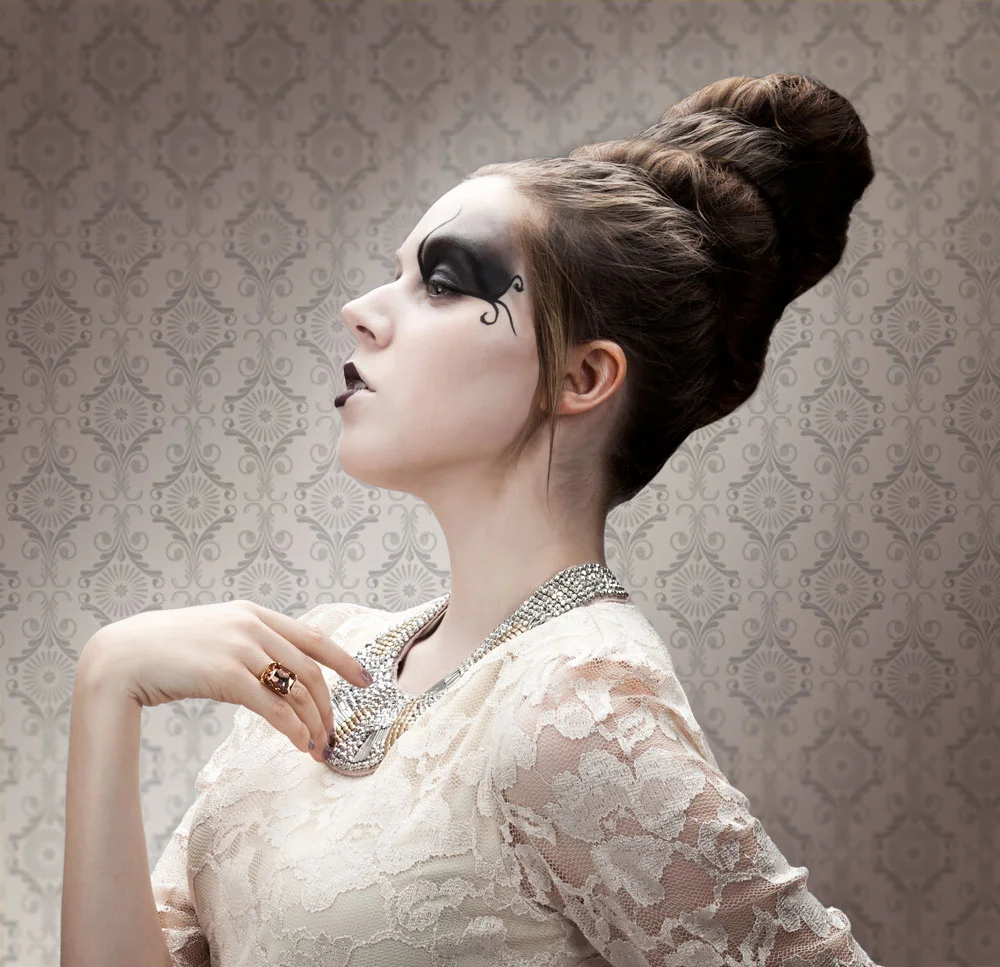 Fantasy Make-up Style Studio Photoshoot