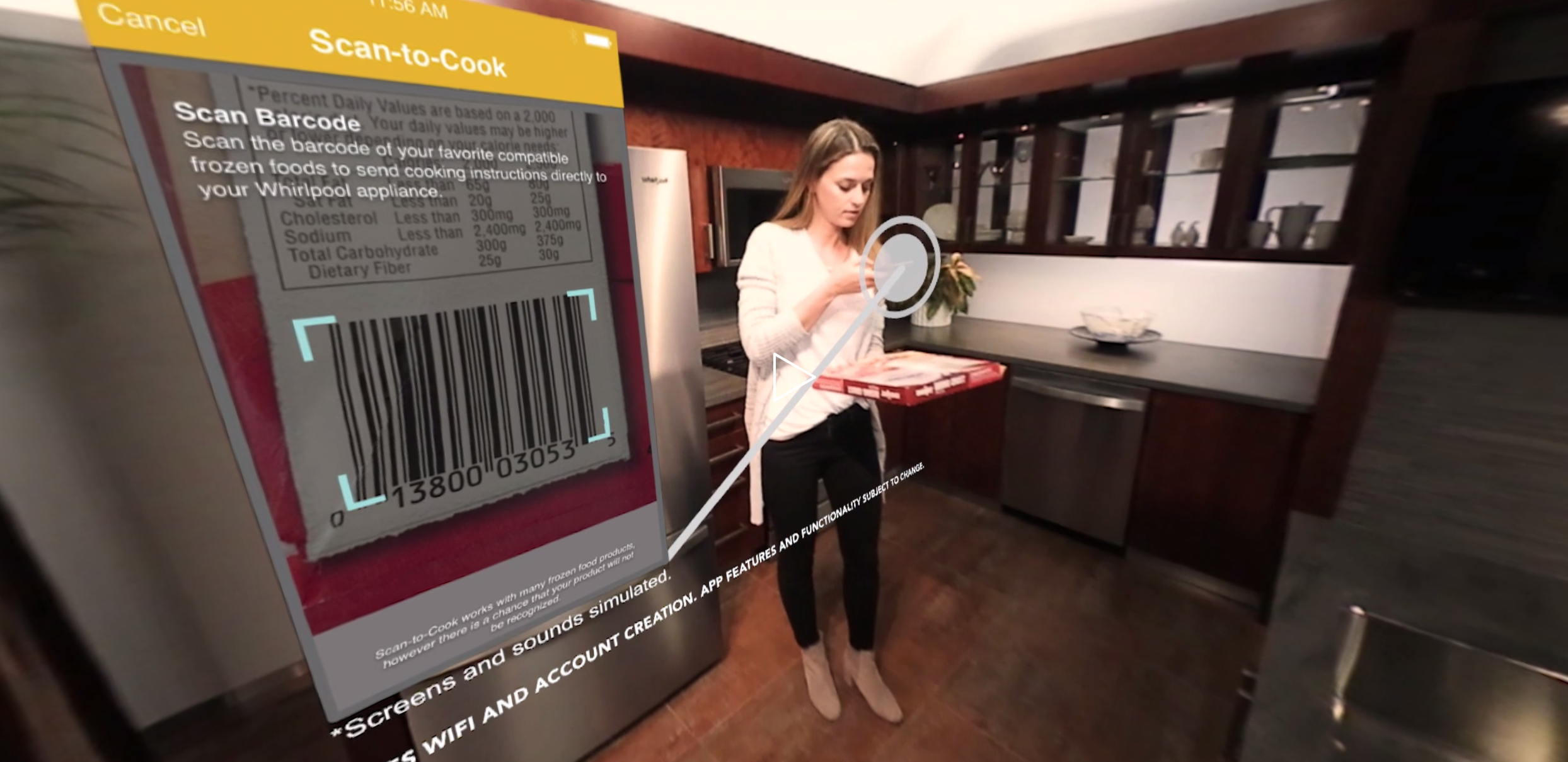 Scan-to-Cook 360 Experience 