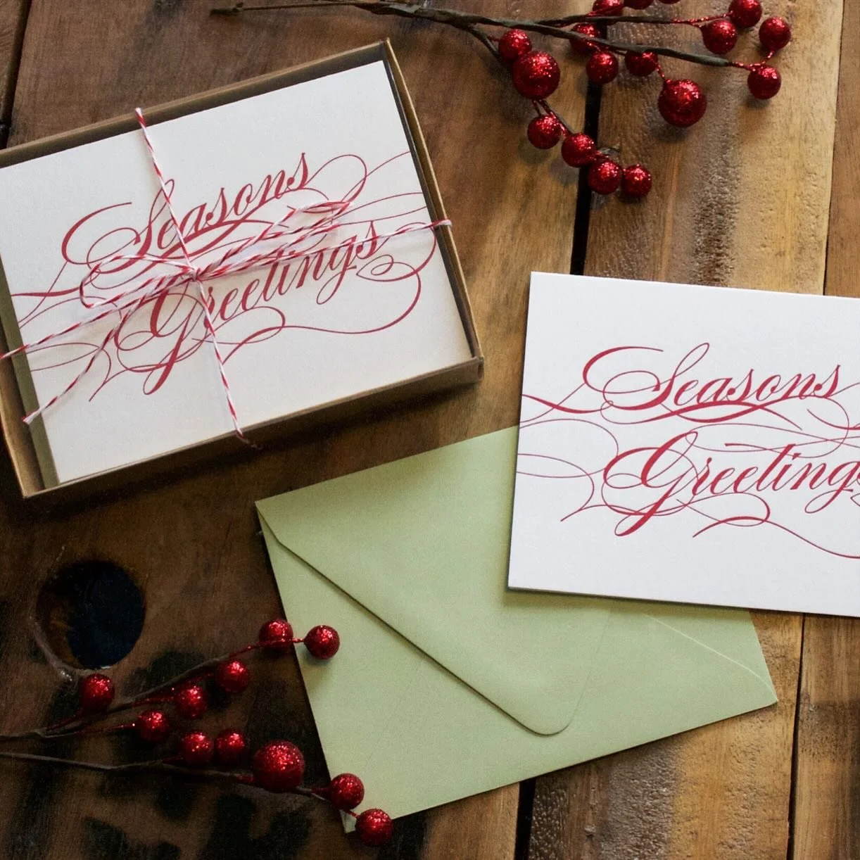 It&rsquo;s #smallbusinesssaturday! We were out early this morning shopping small and shopping local. Just a reminder everything in our shop is 50% off, so if you&rsquo;re in the market for holiday paper goods head over. Link in bio.

&bull;&bull;&bul