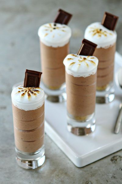 3. S'mores Pudding Shot