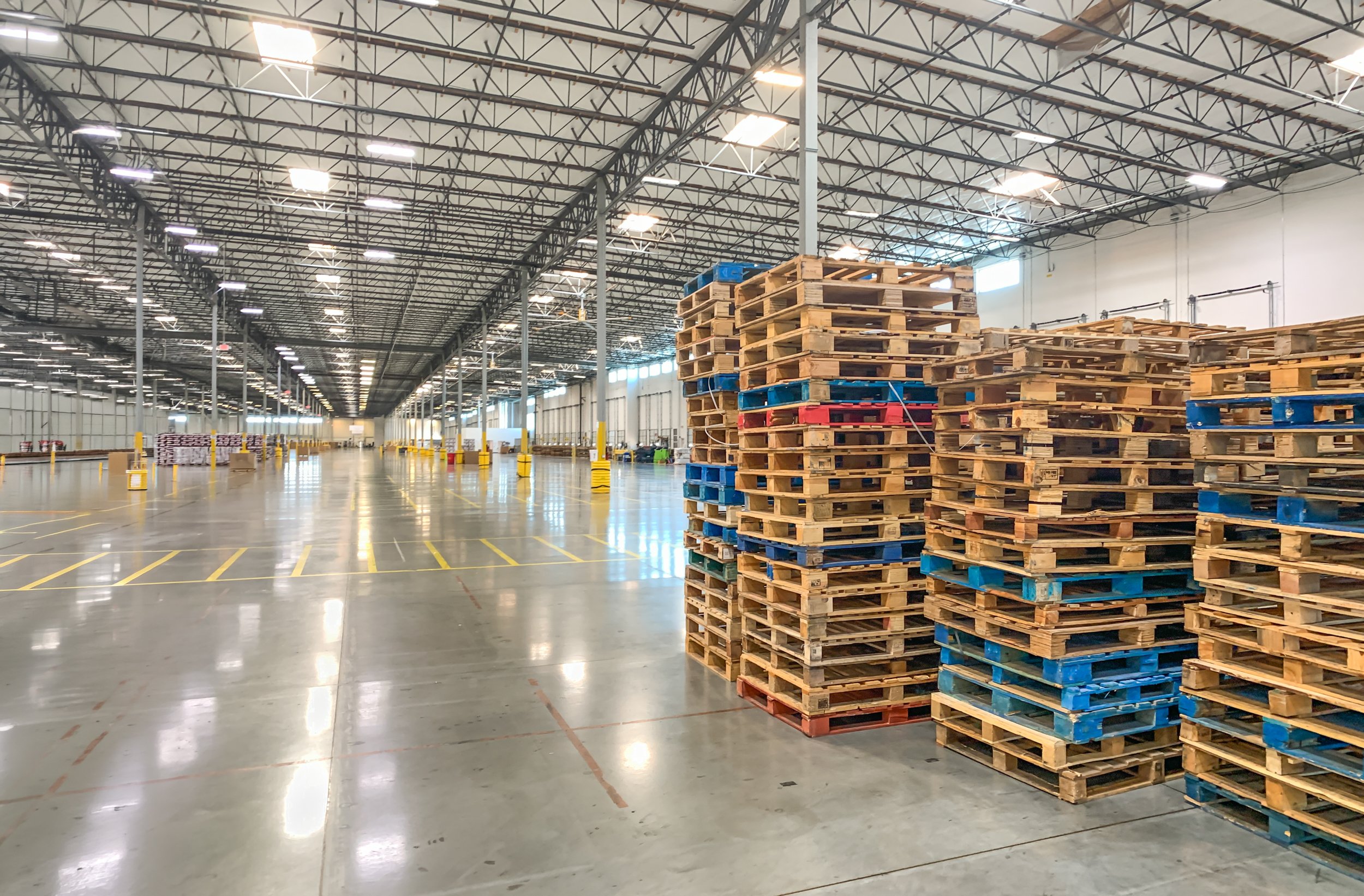 Warehouse Interior Photography